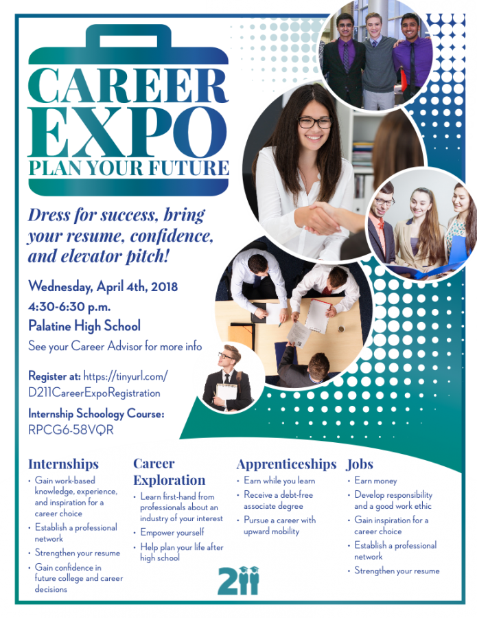 Students guide to D211s Career Expo