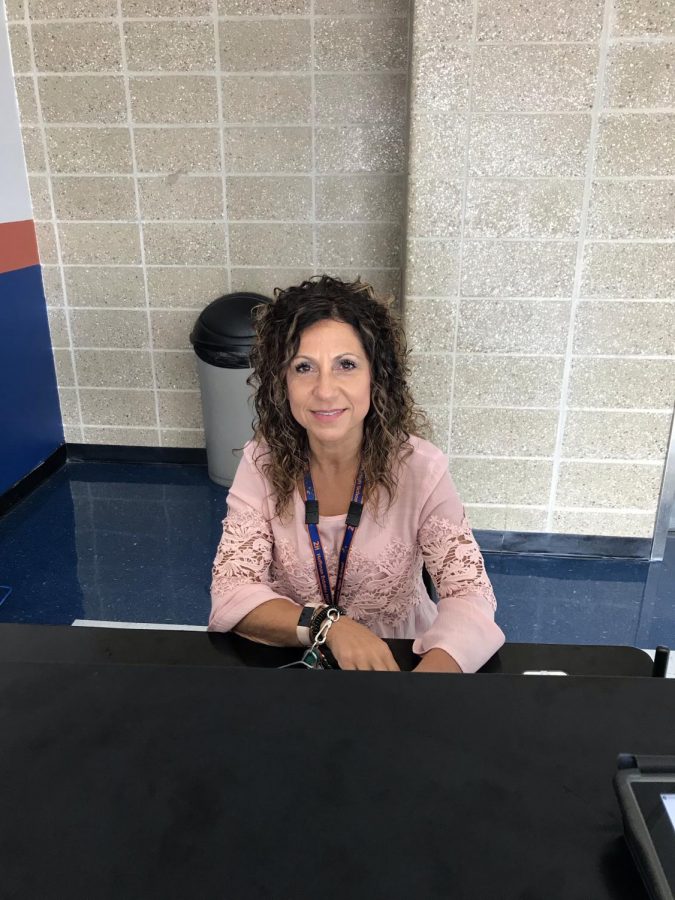 “I supervise the cafeteria, scan kids in and out by the doors and then I go back to the cafeteria where there is seminar. I also pass out slips and pull (students) out of class. I make sure that the students are safe. My schedule changes every quarter,” said Student Supervisor Tina Canali.