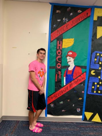 Nick Johnson believes being involved has made his time at HEHS most memorable