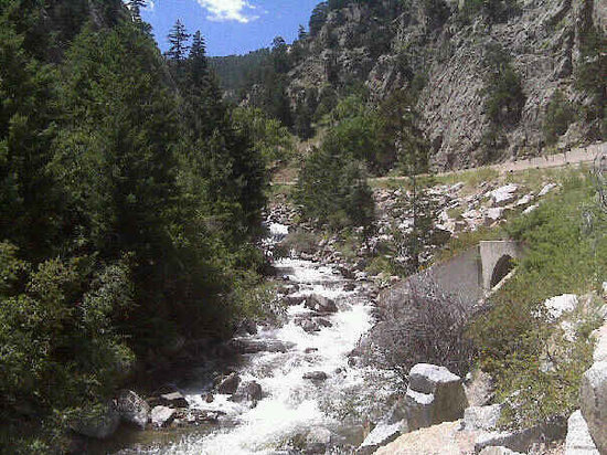 Boulder Canyon, Colorado Springs is Abby Frank’s favorite rock climbing destination.