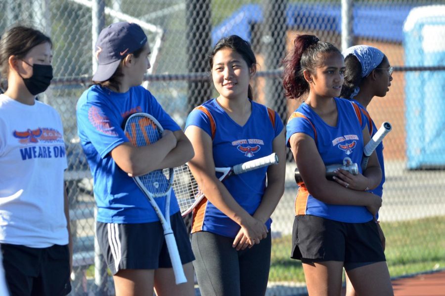 Whether during practice or a meet, this team of individuals always supports one other. 