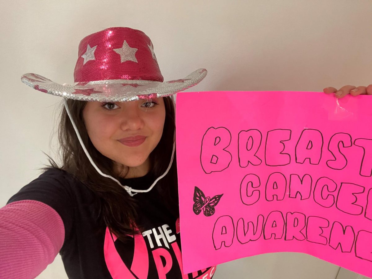 HEHS student promotes breast cancer awareness